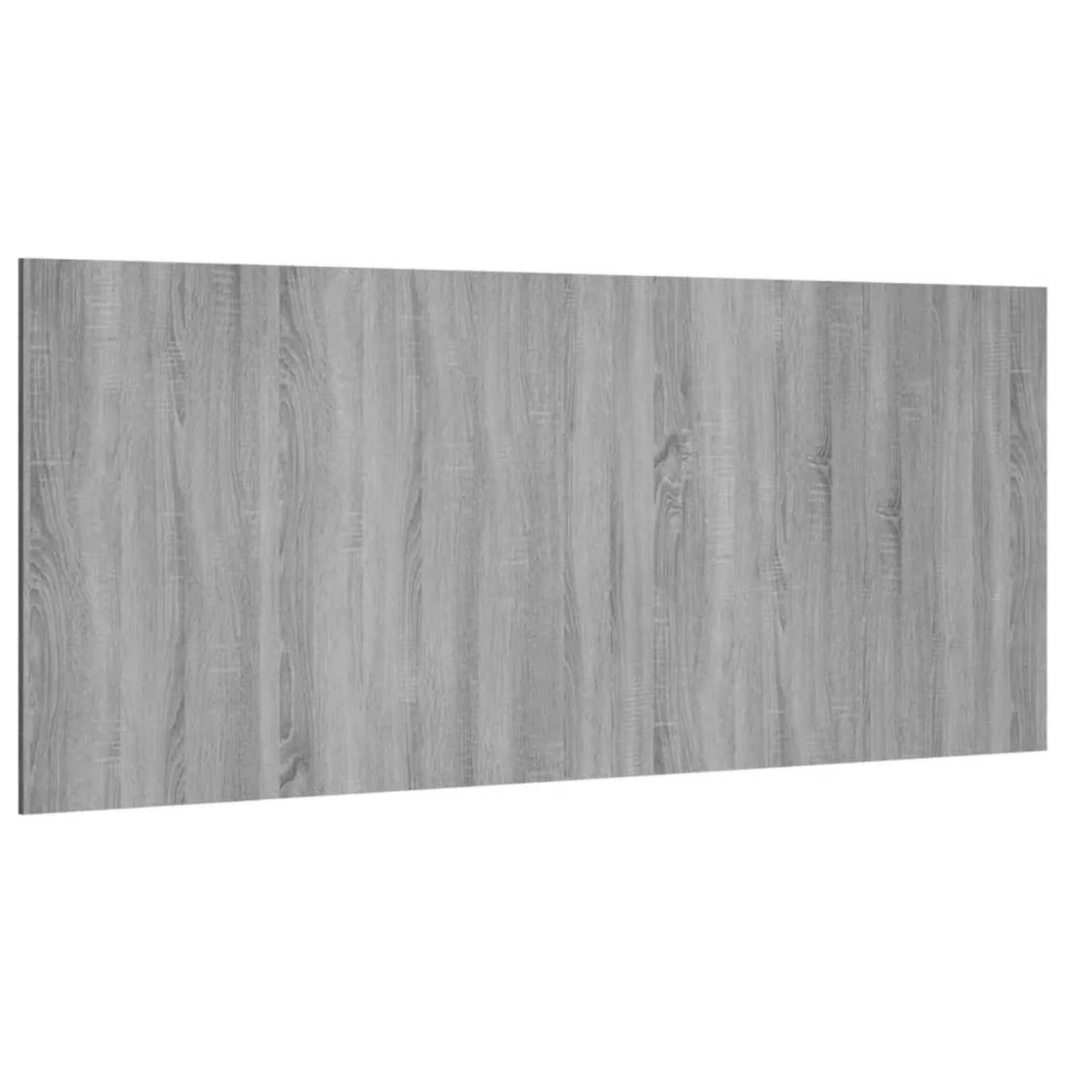 vidaXL Kopfteil Grau Sonoma 200x1,5x80 cm Holzwerkstoff 816977