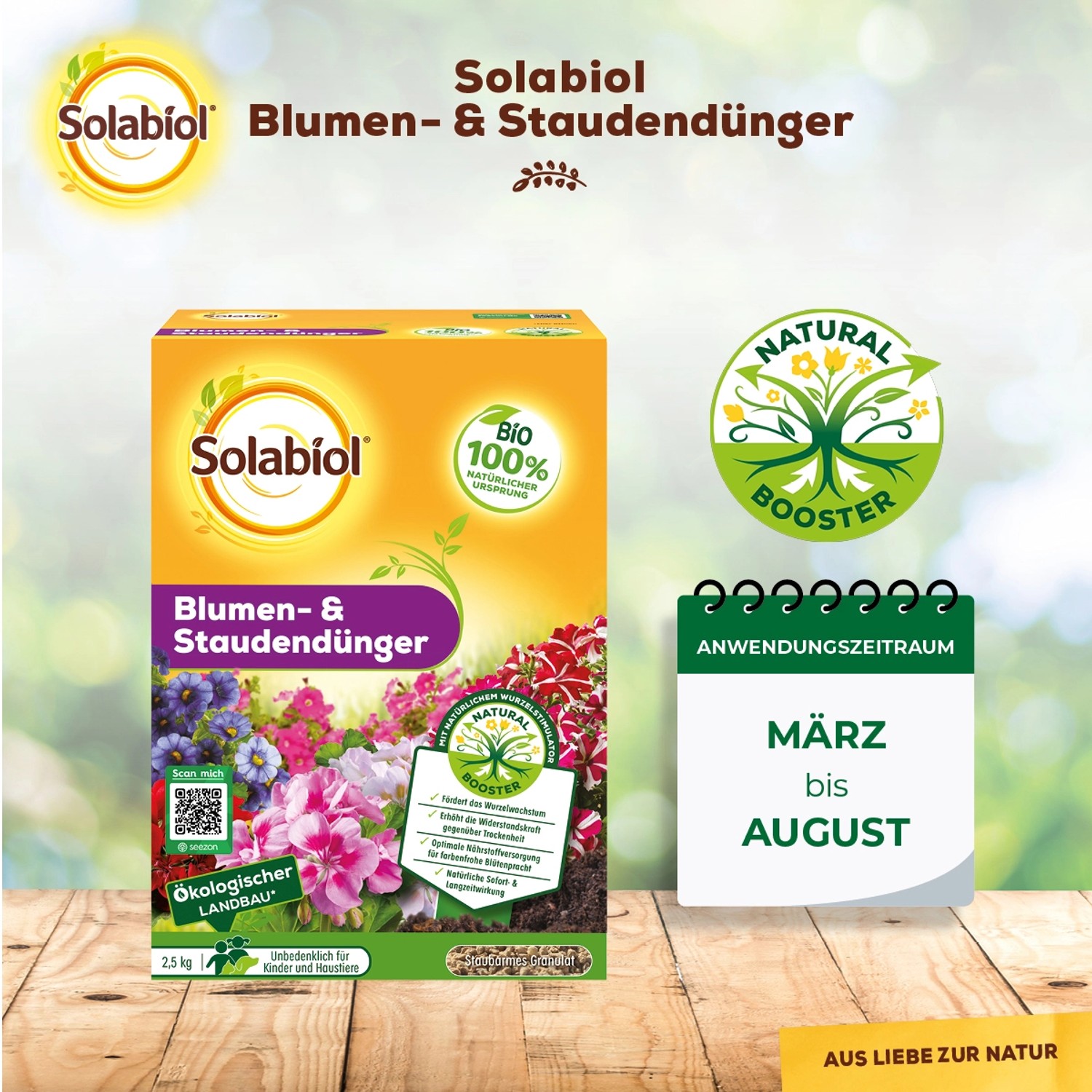 Solabiol Blumen & Staudendünger 2,5 kg kaufen bei OBI