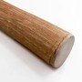 Holzpfosten aus Haselnuss, 1,5m, Durchmesser 6-9cm, für Staketenzaun.