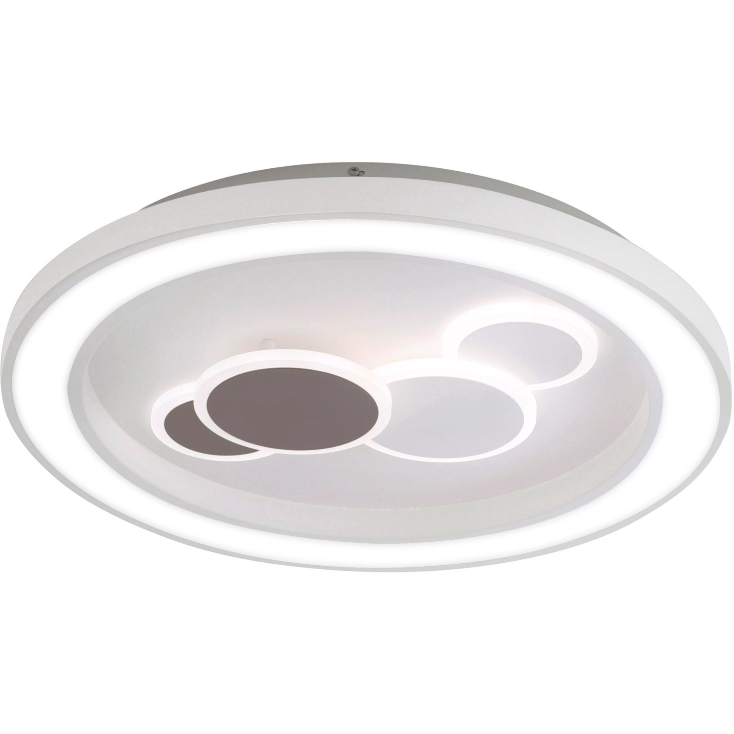 Paul Neuhaus LED-Deckenleuchte Eliza Weiß Ø 60 cm