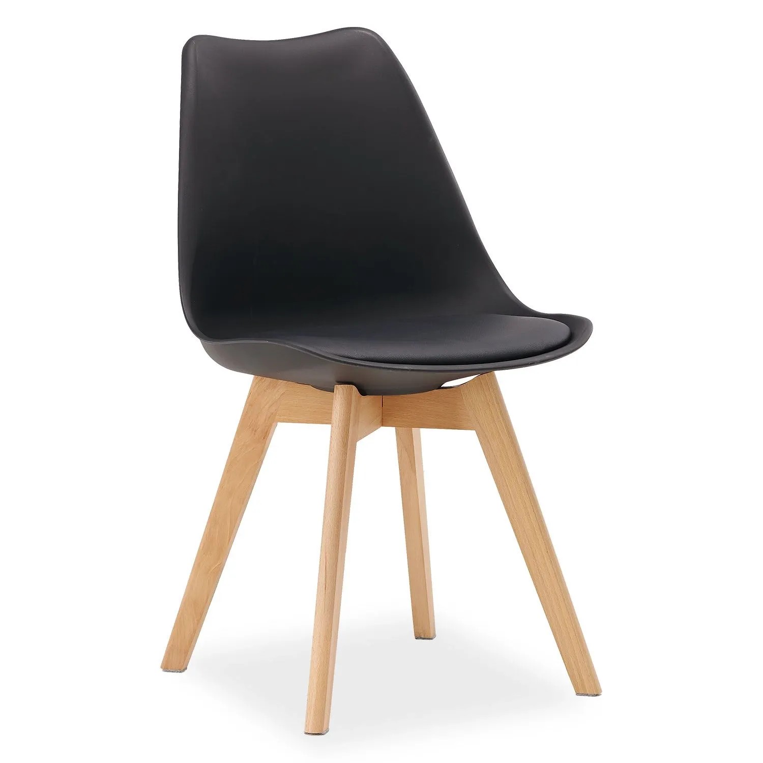 Homestyle4u Küchenstuhl in Schwarz 3148