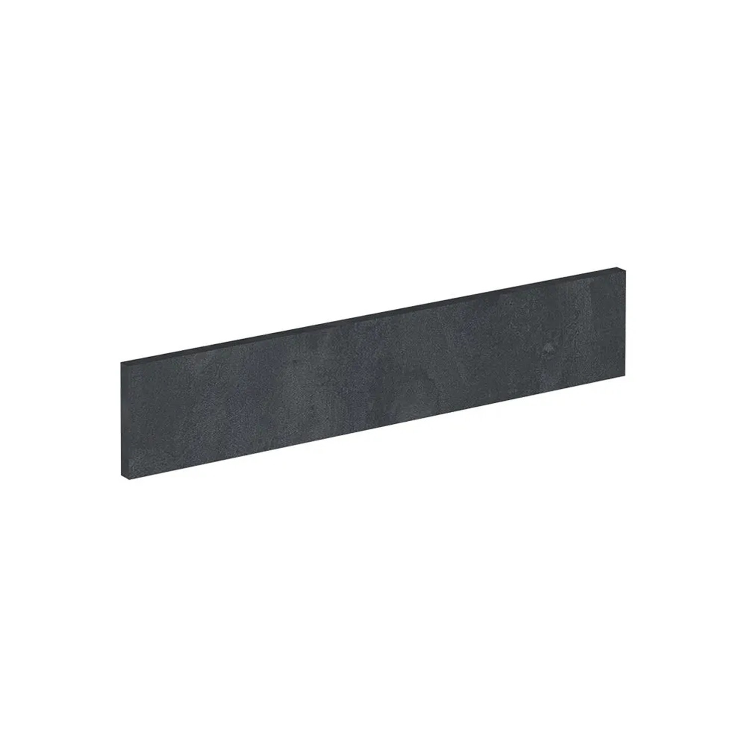Vicco Küchenfront R-Line Schwarz Beton 60 x 11 Möbelfront für den Herdumbauschrank Art Nr 42817