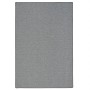 Anthrazitfarbener Snapstyle Feinschlingen Velour Teppich Strong, 80x160cm, Kurzflorteppich.