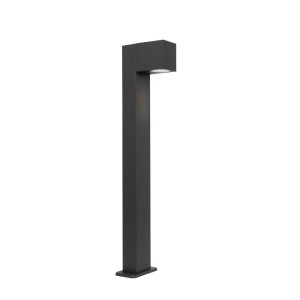 QAZQA Industrielle Outdoor Stehleuchte Dunkelgrau 65 cm IP44 Baleno