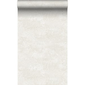 Origin Wallcoverings Tapete Naturstein mit Craquelé-Effekt Weiß 53 cm x 10.05 m
