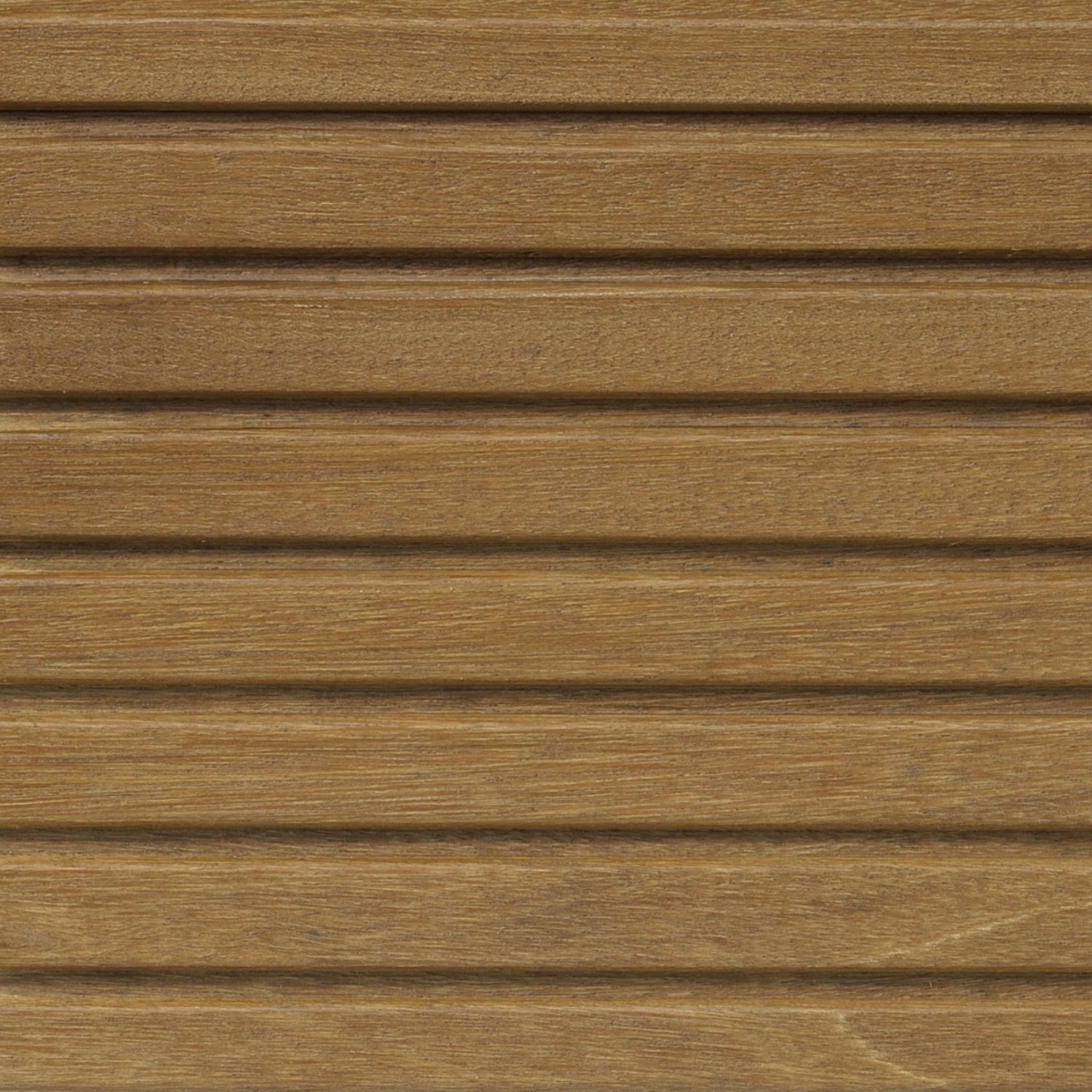 Nahaufnahme von Bangkirai-Holz, behandelt mit OBI Bangkirai-Öl. Holzschutz für Gartenmöbel und Terrassen.