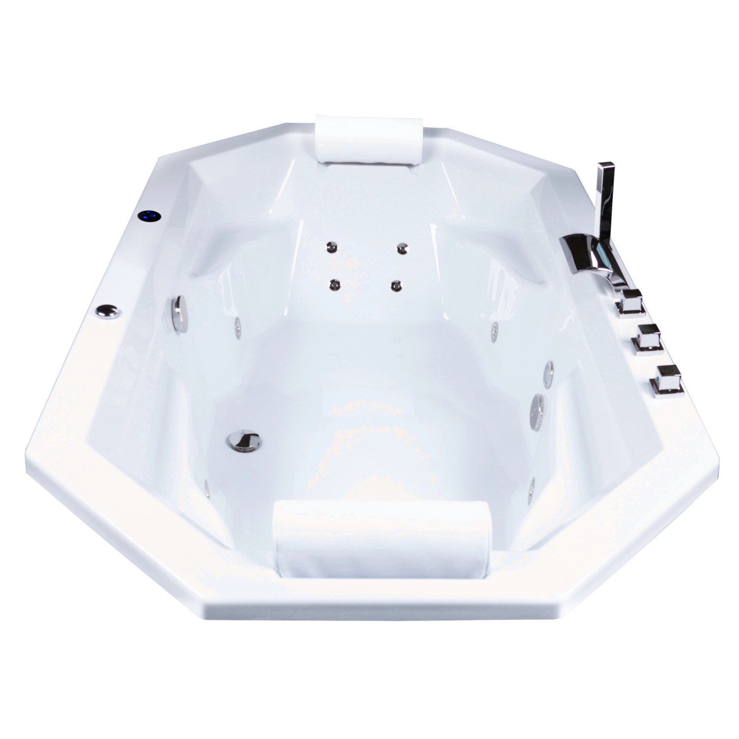 Basera® Indoor Podest-Whirlpool Badewan...