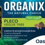 Oase Organix Pleco Veggie Tabs Fischfutter, 500ml Packung für pflanzenfressende Fische.