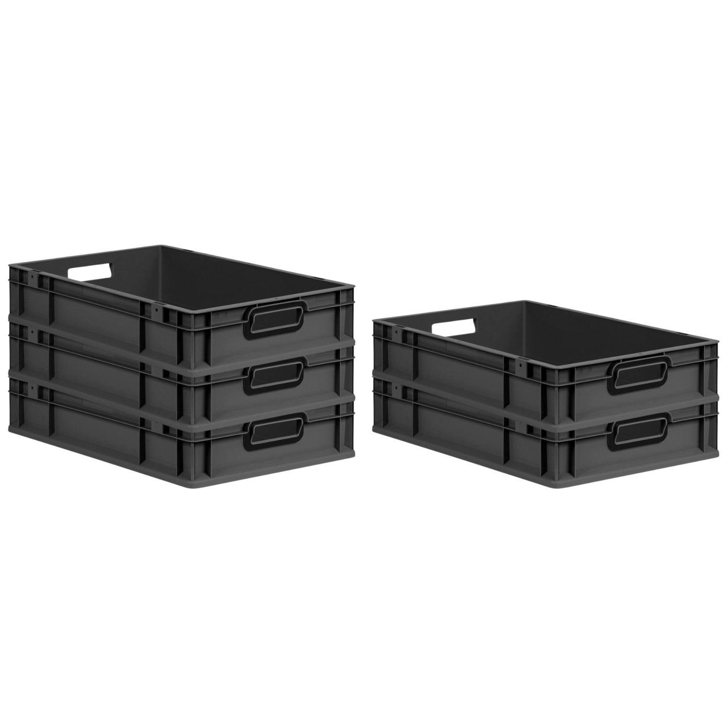 PROREGAL SparSet 5x Eurobox Nextgen Color HxBxT 12x40x60cm 23 Liter Griffe günstig online kaufen