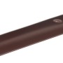 Braunes Bodenausgleichsprofil aus Kunststoff, 1 mm stark, 30 mm breit und 900 mm lang.