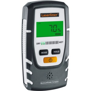 Laserliner MoistureFinder Compact Messgerät zur zerstörungsfreien Feuchtemessung.