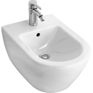 Villeroy & Boch Wandbidet Subway 2.0, Alpinweiß mit CeramicPlus Beschichtung.