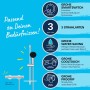 Grohe Precision Feel Brausegarnitur mit Thermostat und Wassersparfunktion.