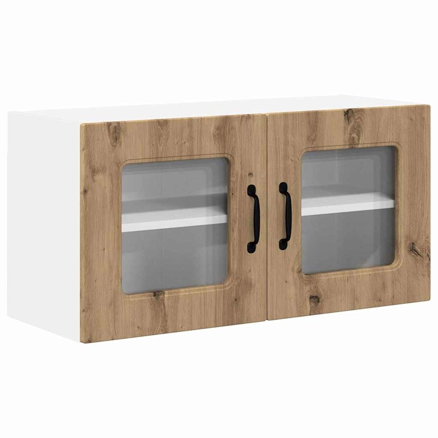 vidaXL Küchenwandschrank Artisan-Eiche 80 x 31 x 40 cm Holzwerkstoff 884603 günstig online kaufen
