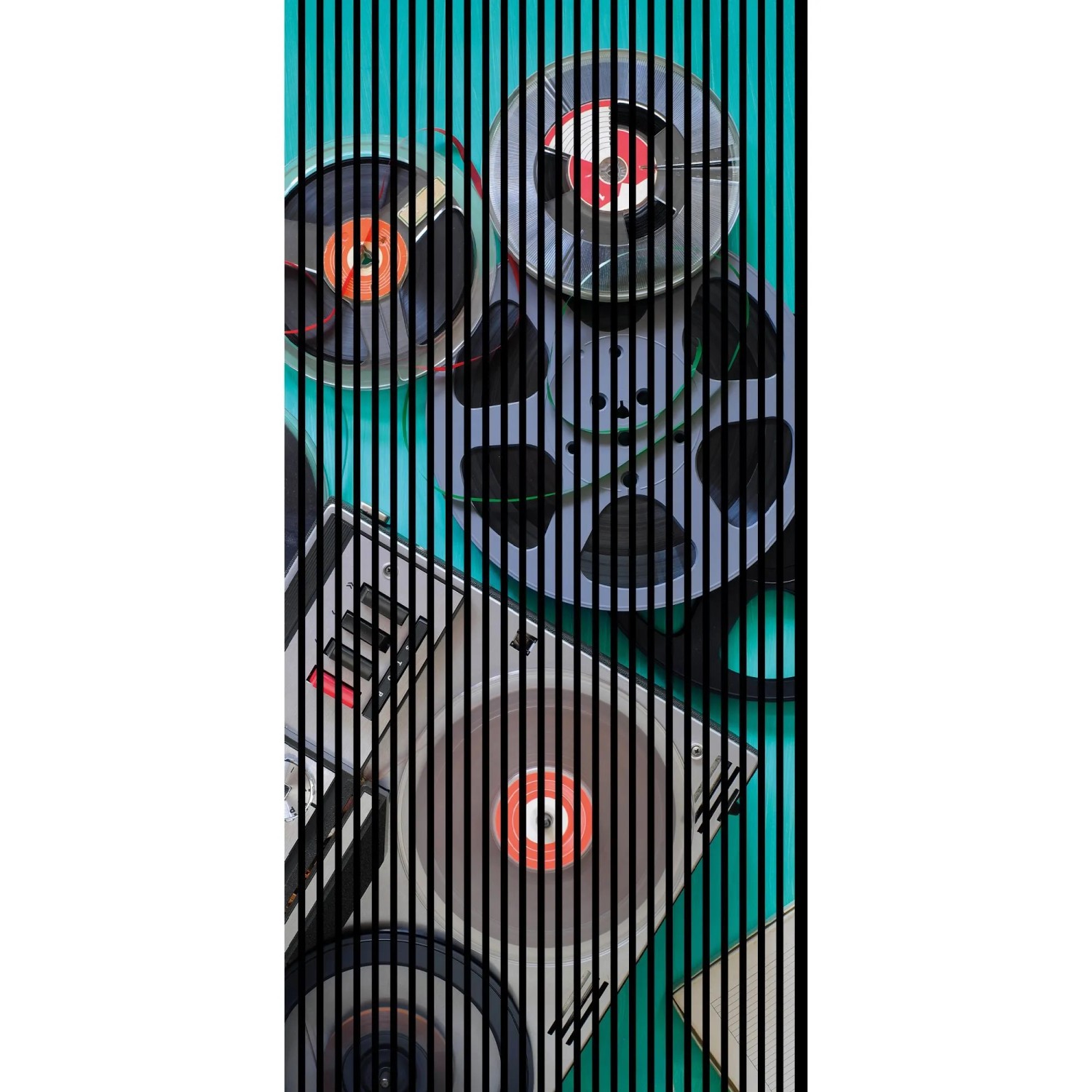 FN Acustico Akustikplatte Tape 2 PET u. MDF Foliert 1.133 x 19 x 2.400 mm