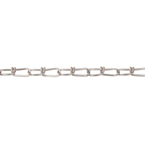 Conacord Knotenkette aus V4A-Stahl, rostfrei, 2 mm Durchmesser, Meterware.