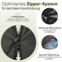 Details des Sekey Deckenschlafsacks: 2-Wege-Zipper, Klemmschutz und Fußbelüftung für Camping.