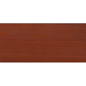 Holz mit Osmo Holzschutz Öl-Lasur Mahagoni behandelt, seidenmatt.