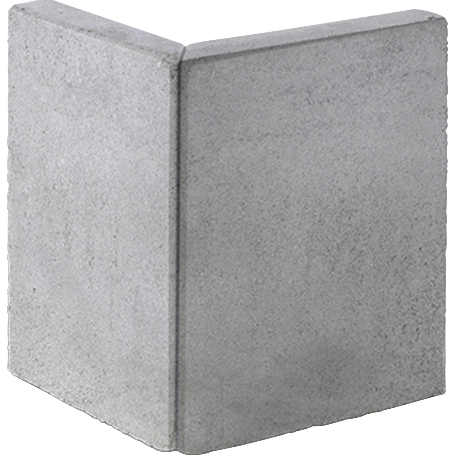 Winkel-Eckstein Grau 60 cm x 40 cm x 40 cm