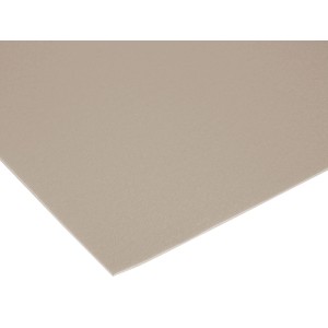Grauer, unifarbener Primaflor PVC Expotop Bodenbelag. Strapazierfähig, schalldämmend und für Fußbodenheizung geeignet.