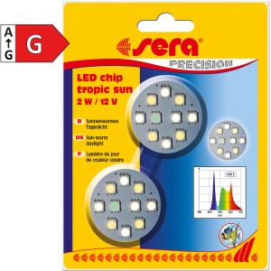 Sera Aquarium LED-Chip Tropic Sun, 2W/12V, für optimale Beleuchtung im tropischen Aquarium.