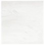 Cremefarbener, quadratischer Kurzflorteppich OVIEDO, 120x120 cm.