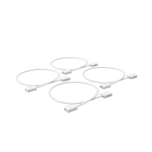 Philips Hue Verbinder Flux Flexibel für LED-Streifen 50 cm 4 Stück Weiß