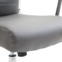 DELUKE Bürostuhl Ergonomisch SONOD Schreibtischstuhl Mit Rollen Höhenverstellbarer Drehstuhl Computerstuhl 135 Kg Grau_4