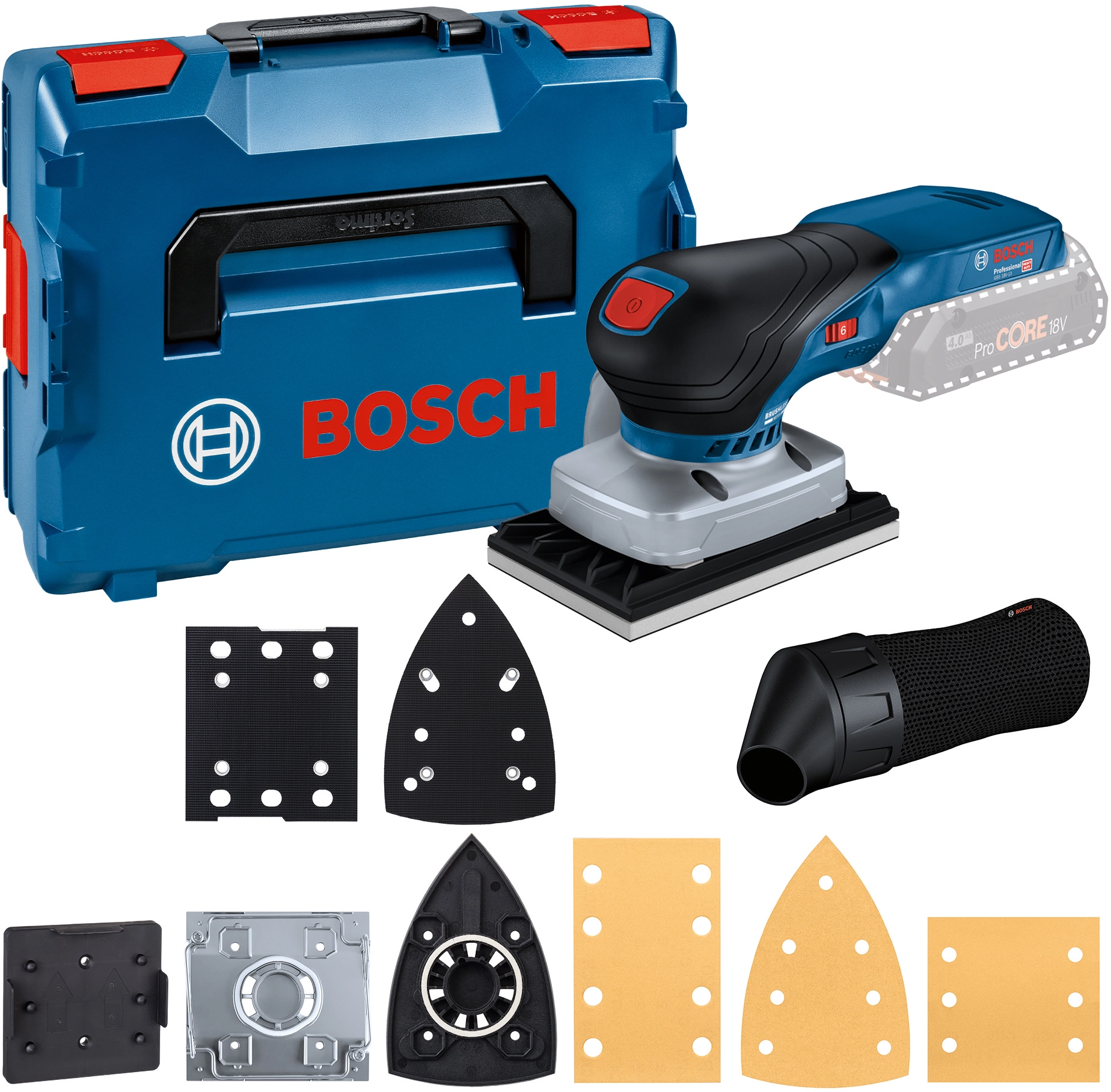 Bosch Professional Akku 18V, Werkzeug & Zubehör für kurze Zeit bis
