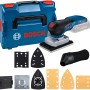 Bosch Professional Akku Schwingschleifer GSS 18V-13 mit Zubehör und Koffer.
