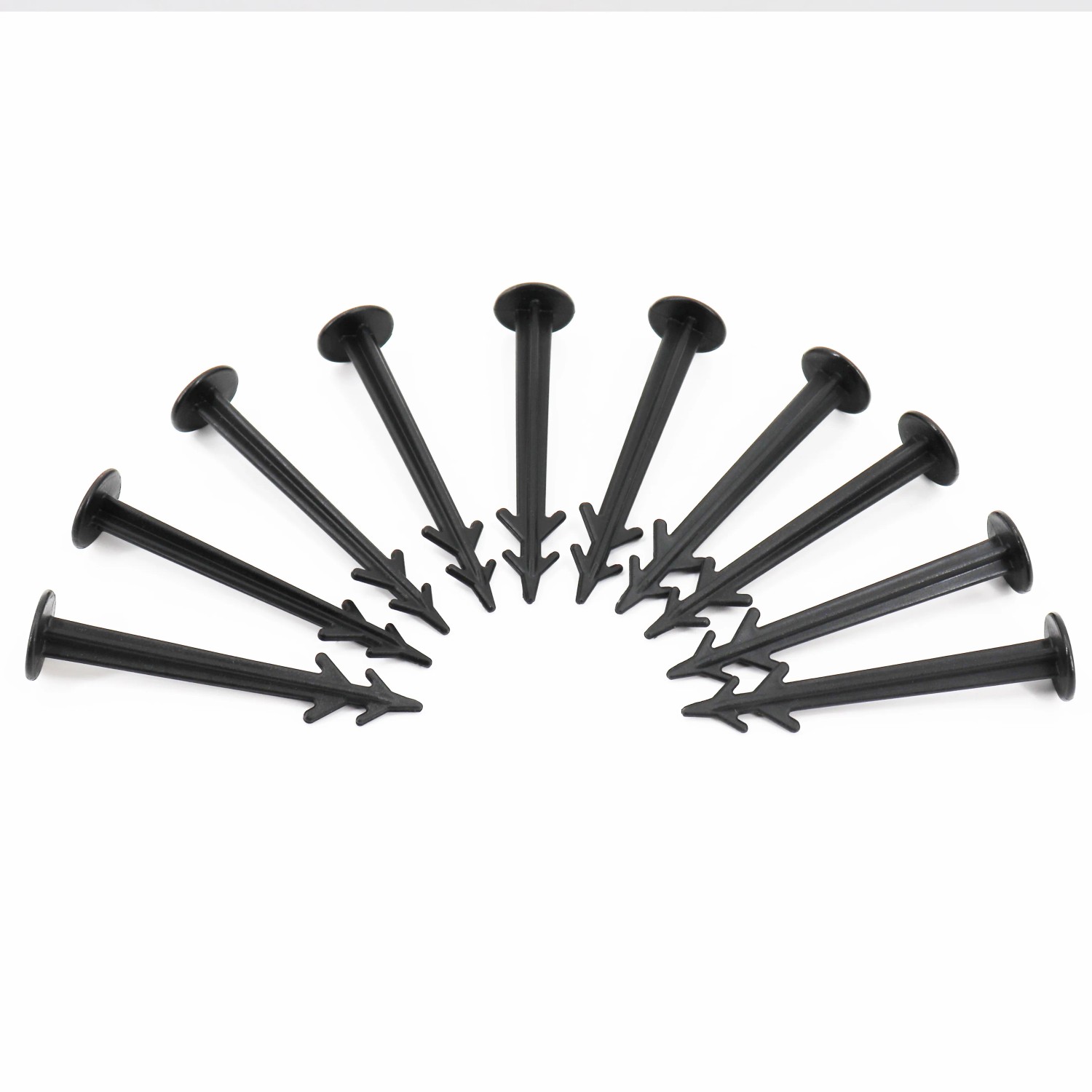 Aquagart Bodenanker aus Kunststoff, 12 cm, für Teichnetz, Laubschutznetz und Abdecknetz.