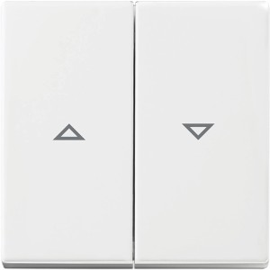 Busch-Jaeger Jalousie Wippe Balance SI Alpinweiß für Rollladensteuerung.