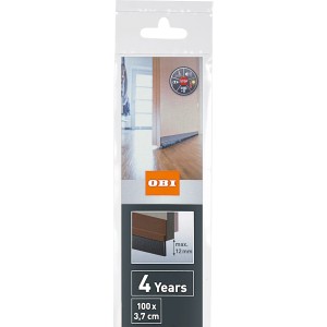 OBI Türdichtschiene Standard, braun, für Türdichtungen gegen Zugluft und Lärm.