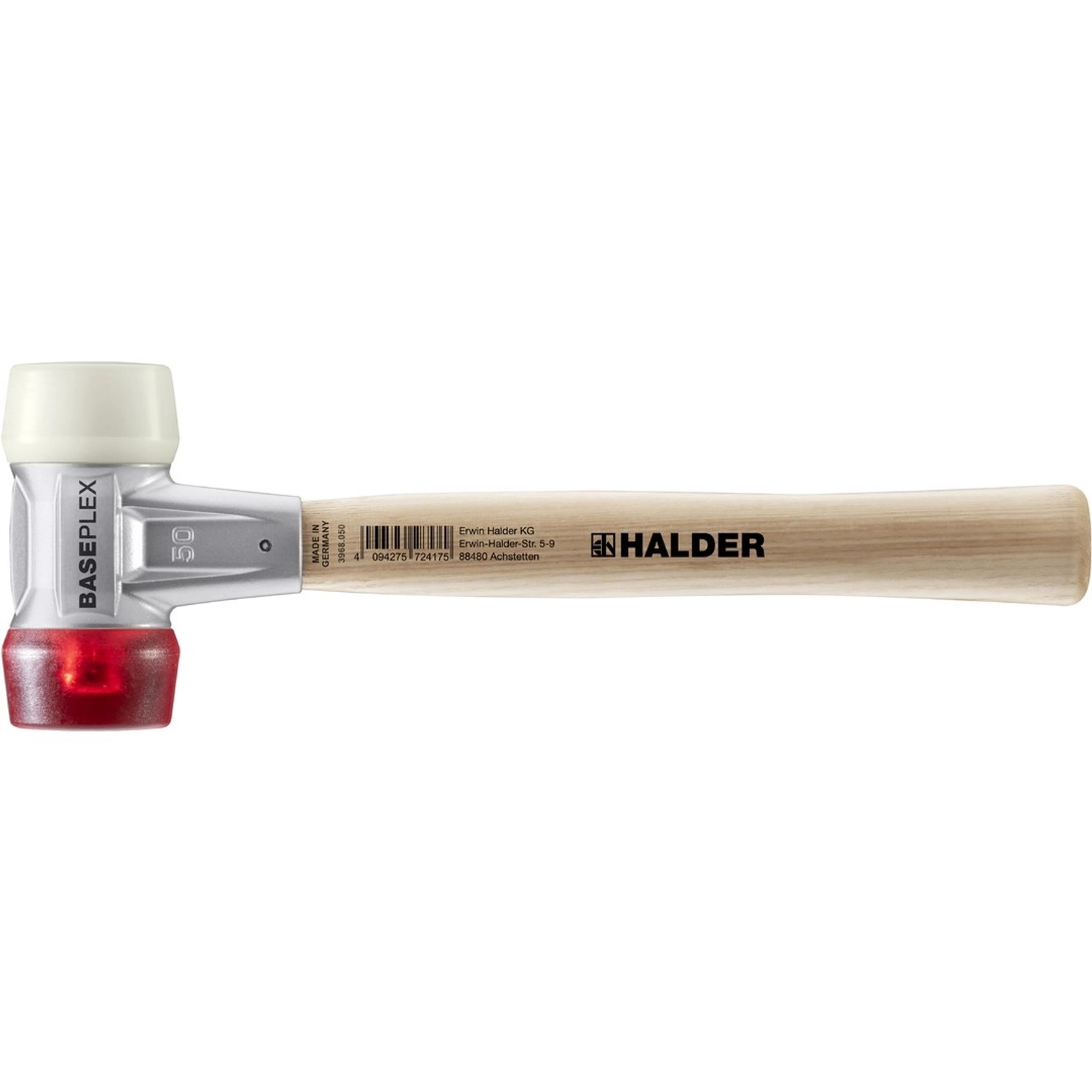 Halder Baseplex Schonhammer Ø 50 mm Nylon   Cellulosacetat mit Zindruckguss günstig online kaufen