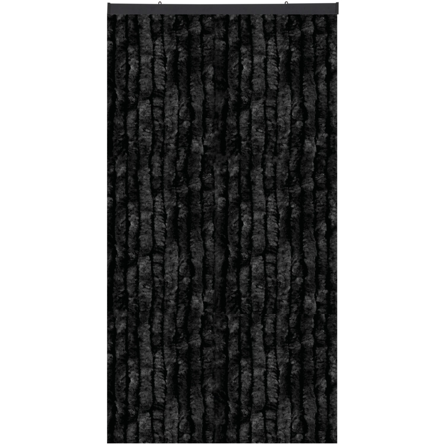 Arsvita Flauschvorhang Flauschgardine Vorhang 90 cm x 200 cm Unistreifen Sc günstig online kaufen