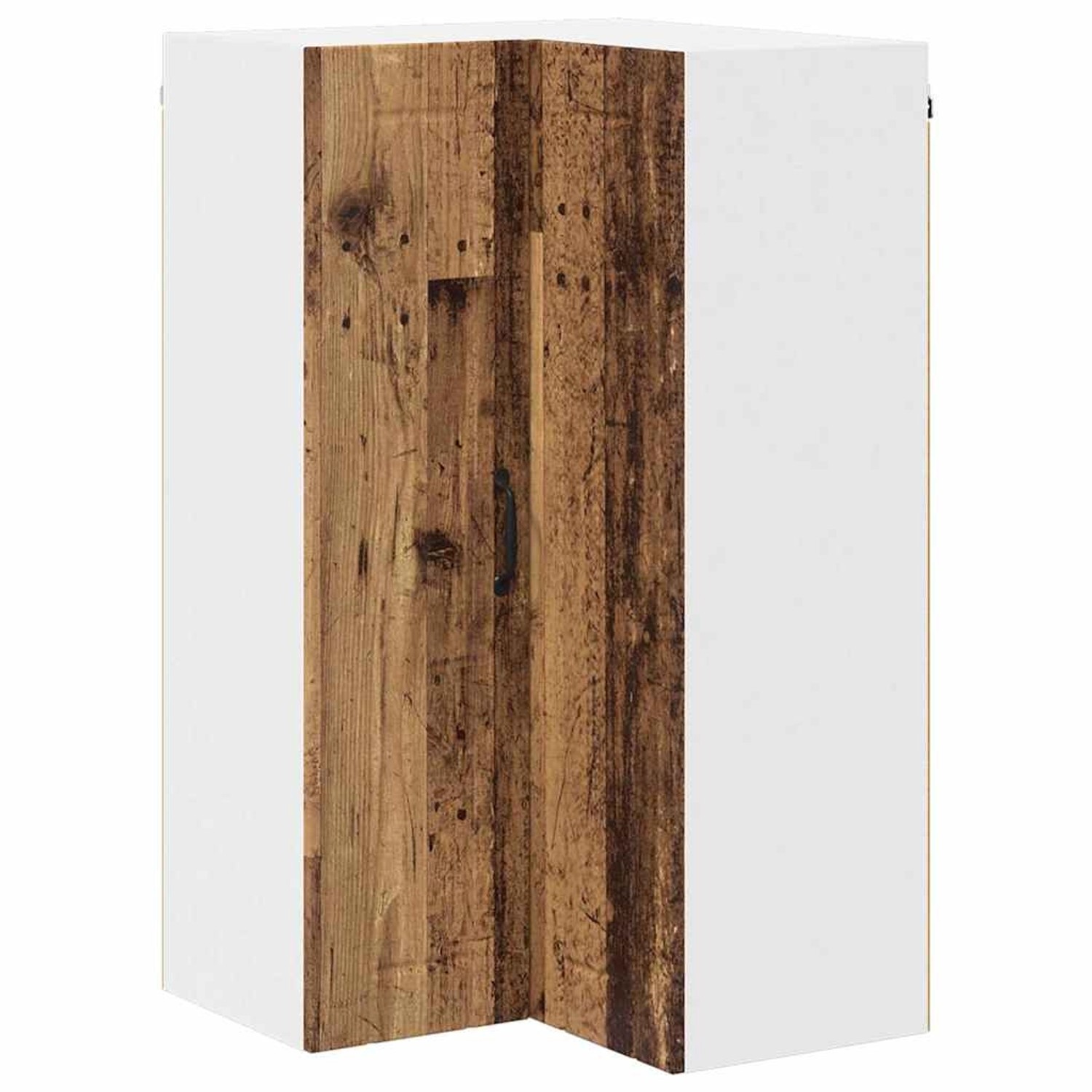 vidaXL Küchenschrank mit Regal Altholz 57 x 57 x 100 cm Holzwerkstoff 88517 günstig online kaufen