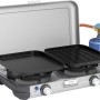 Campingaz Gaskocher Camping Kitchen 2 Grill & Go CV mit Grillrost und Plancha Platte.