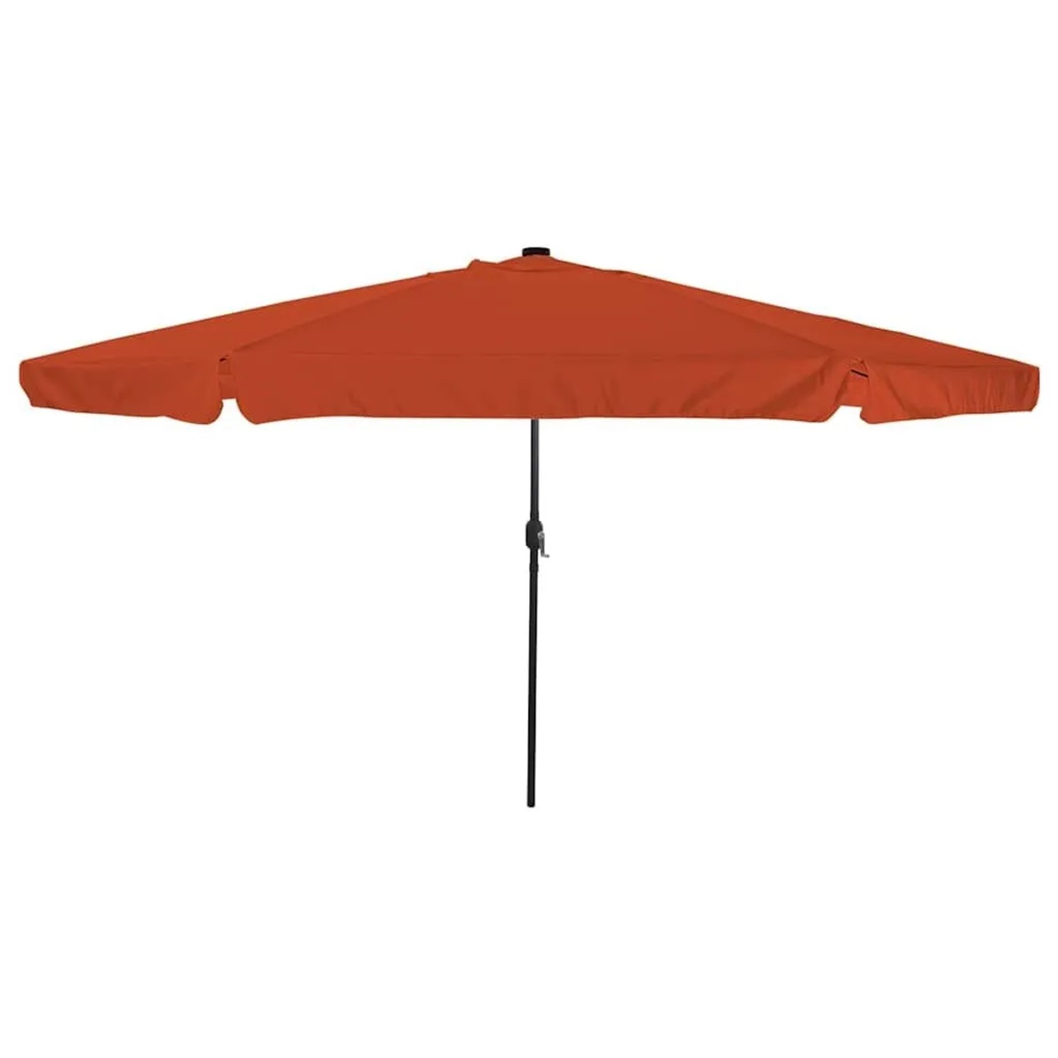 vidaXL Gartenparasol Rot und Schwarz 395 x 395 x 245 cm 42003649 günstig online kaufen