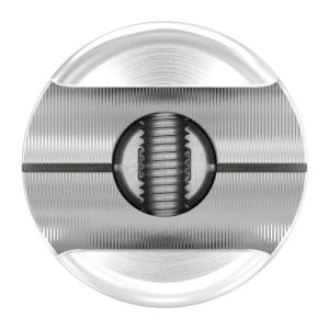 FeNau Halter Edelstahl V2A Für Klemmprofil Ø 18 mm Anschluss Ø 33,7 mm Geschliffen Korn 240