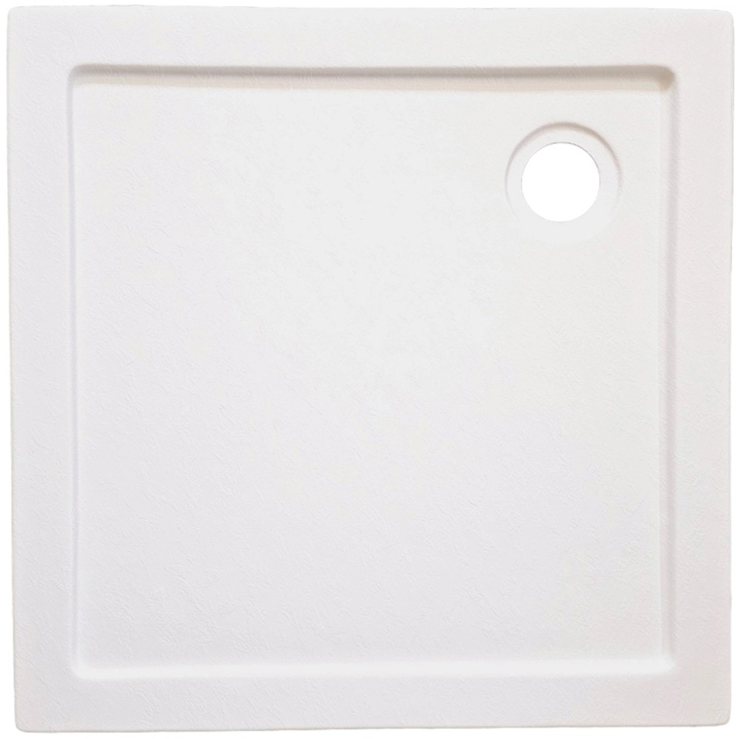 Sanotechnik Duschwanne Quadrat 80 cm x 80 cm Weiß günstig online kaufen