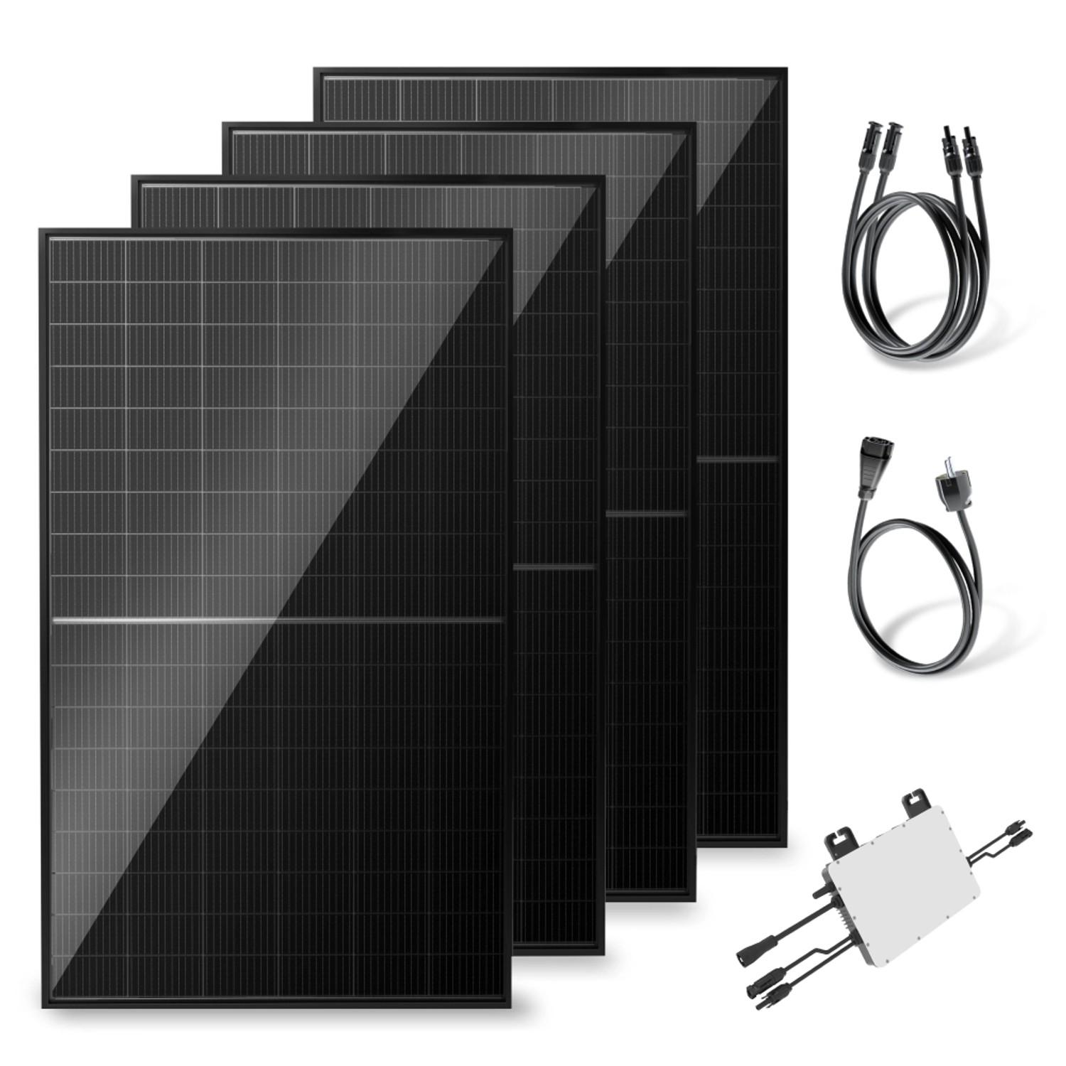 Solakon Balkonkraftwerk 2000W 800W Solaranlage Steckerfertig Komplettset 80 günstig online kaufen