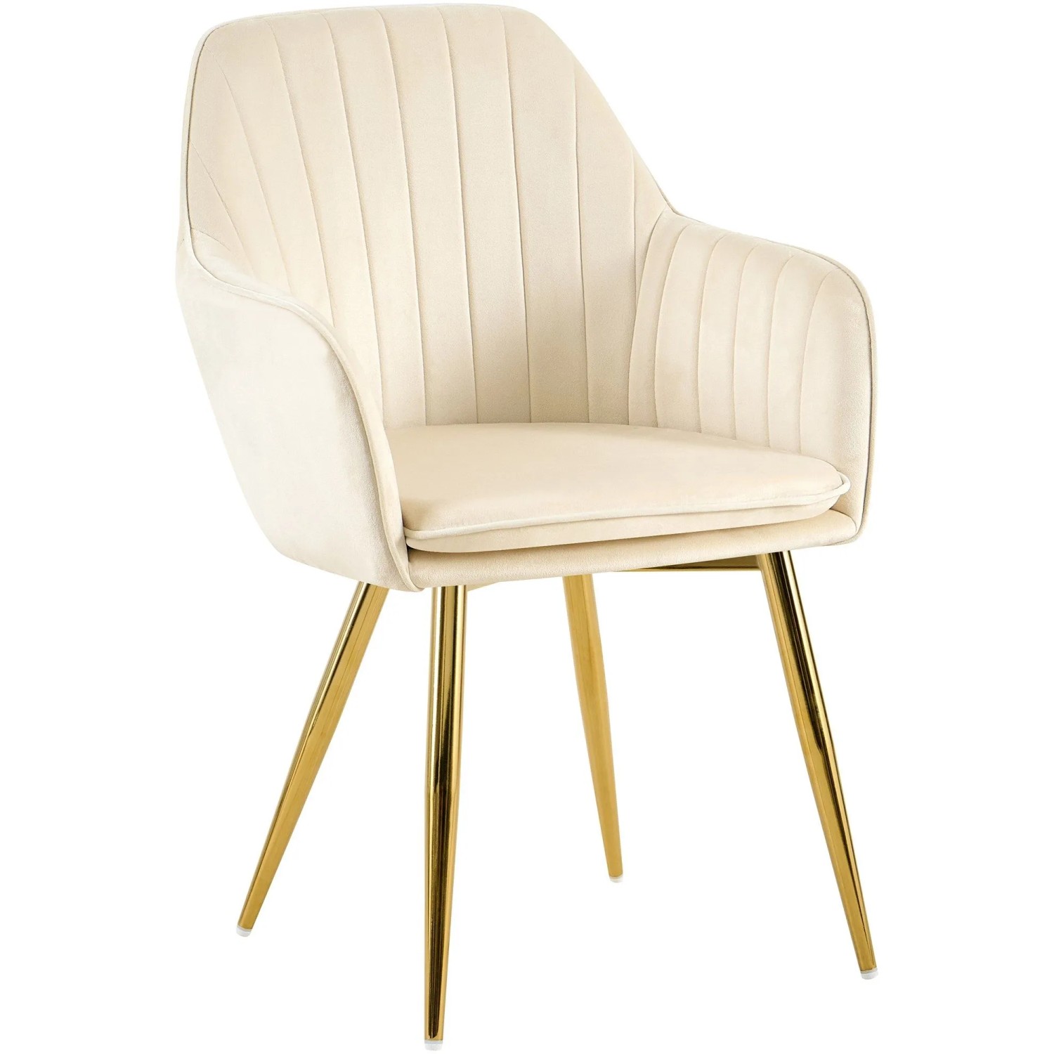 CLP Esszimmerstuhl Cheryl Creme/Gold