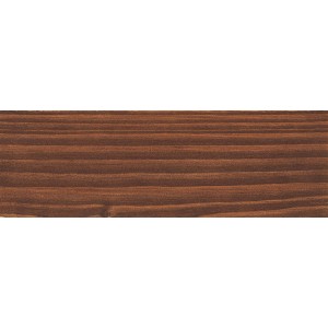 Holzbrett mit Osmo Einmal-Lasur HSPLUS Palisander, seidenmatt.