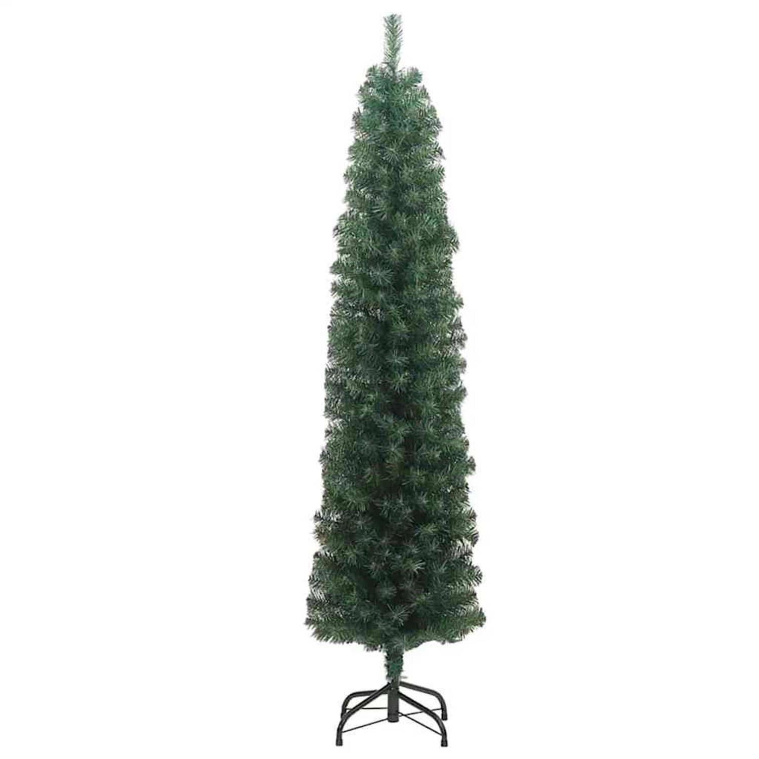 vidaXL Künstlicher Weihnachtsbaum mit 300 LEDs mit Ständer Grün 180 cm 3394939