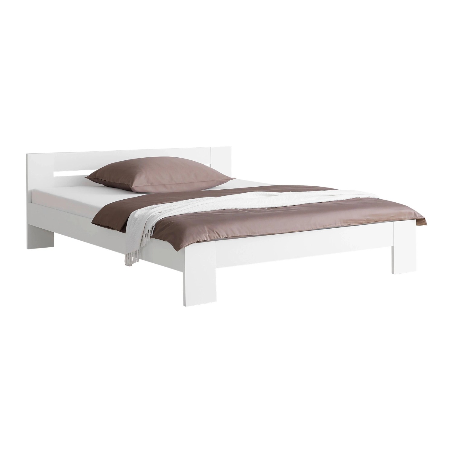 Mömax Bett Madrid Weiß ca. 180x200cm