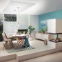 Wohnraum mit Paulmann MaxLED Strip als indirekte Beleuchtung.