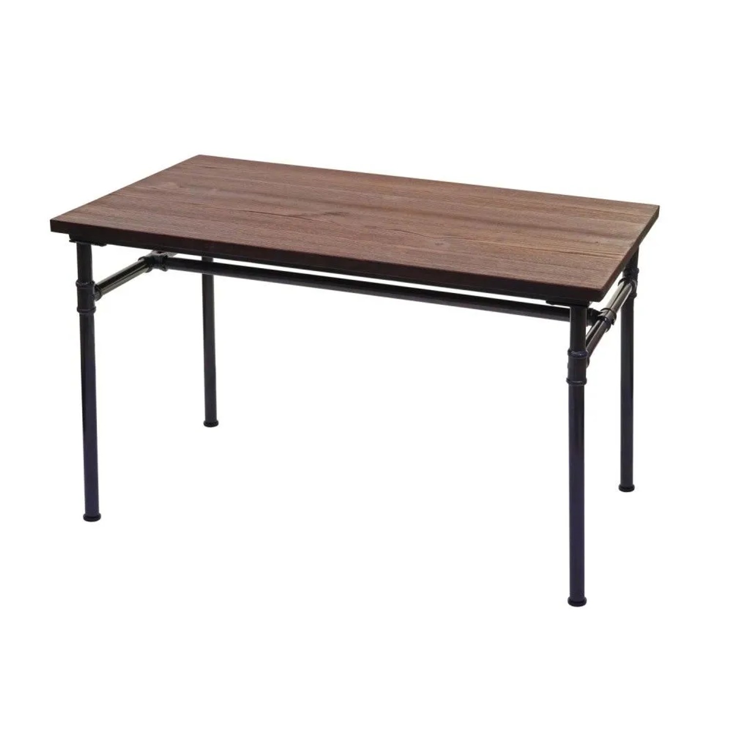 MCW Esstisch H10b Schwarz-Braun 120x70cm