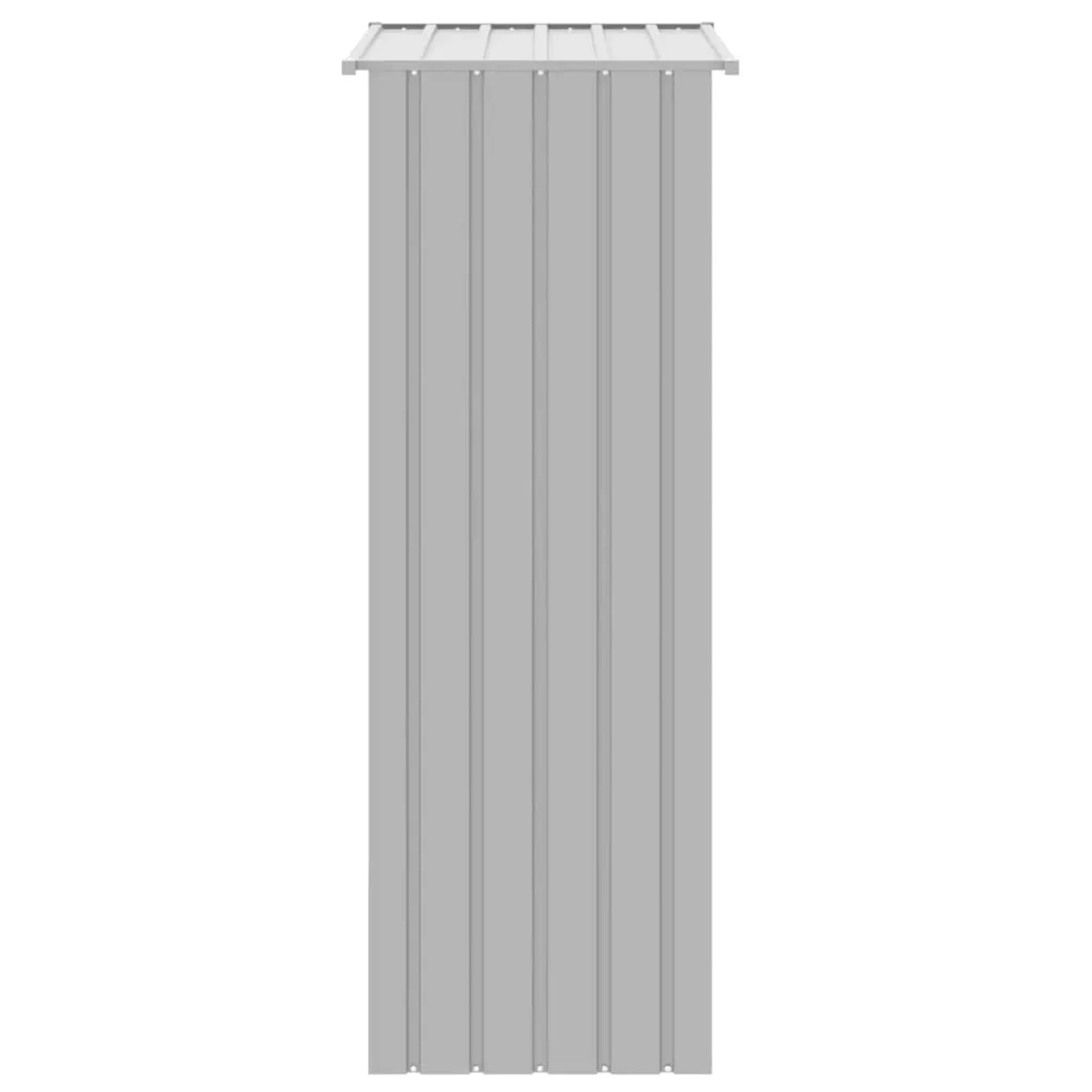vidaXL Voliere Grau 115x78x200 cm Verzinkter Stahl_2