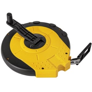 Stabila Kapselbandmaß LBM 2000 mit 30 m Glasfaserband, gelb/schwarz.