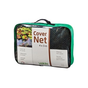 Velda Cover Net 4x3m Abdecknetz in grüner Verpackung. Schützt Teiche vor Blättern und Reihern.